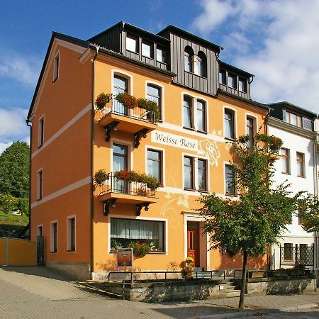 באד אלסטר Pension Weisse Rose, Parkplatz, Fruehstueck, Wlan, Zentral מראה חיצוני תמונה