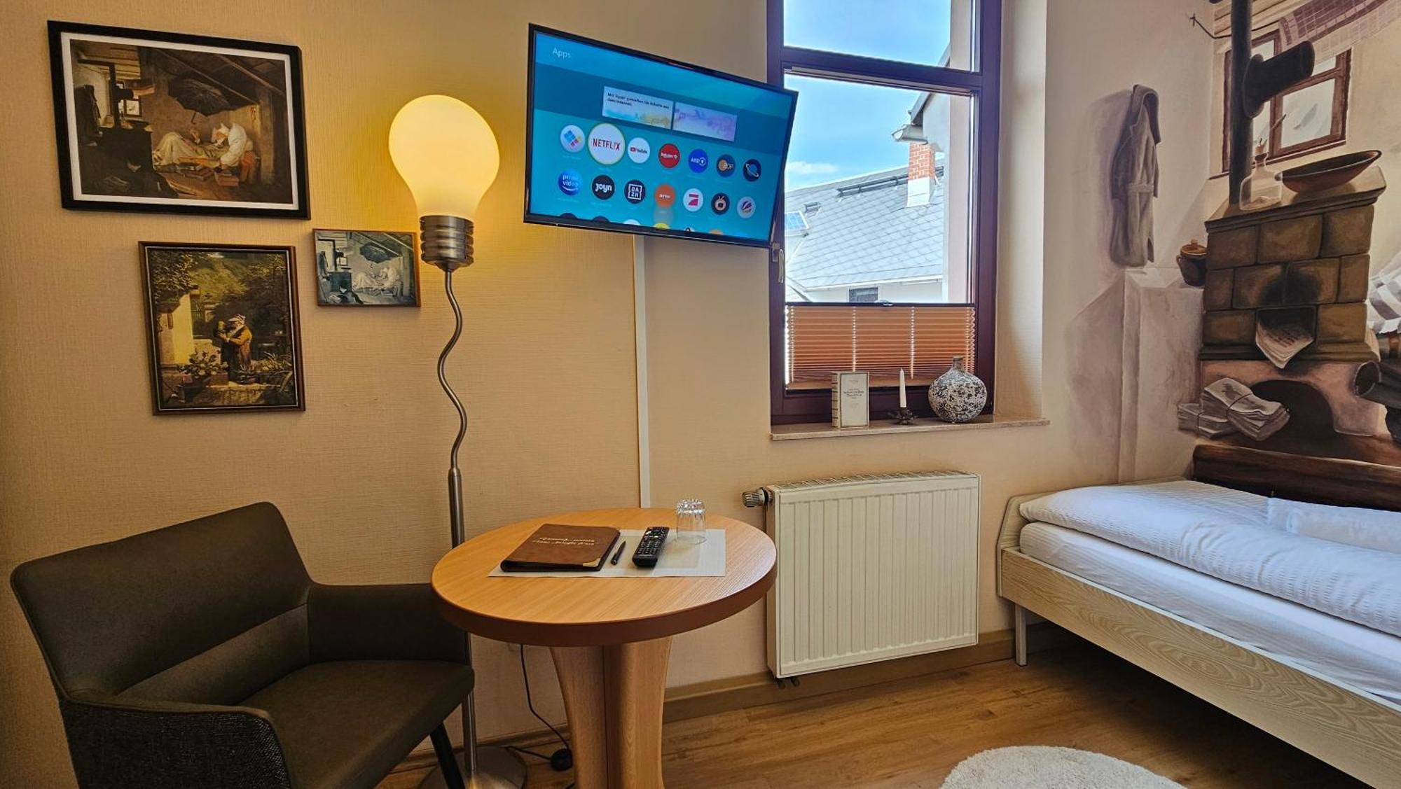 באד אלסטר Pension Weisse Rose, Parkplatz, Fruehstueck, Wlan, Zentral מראה חיצוני תמונה