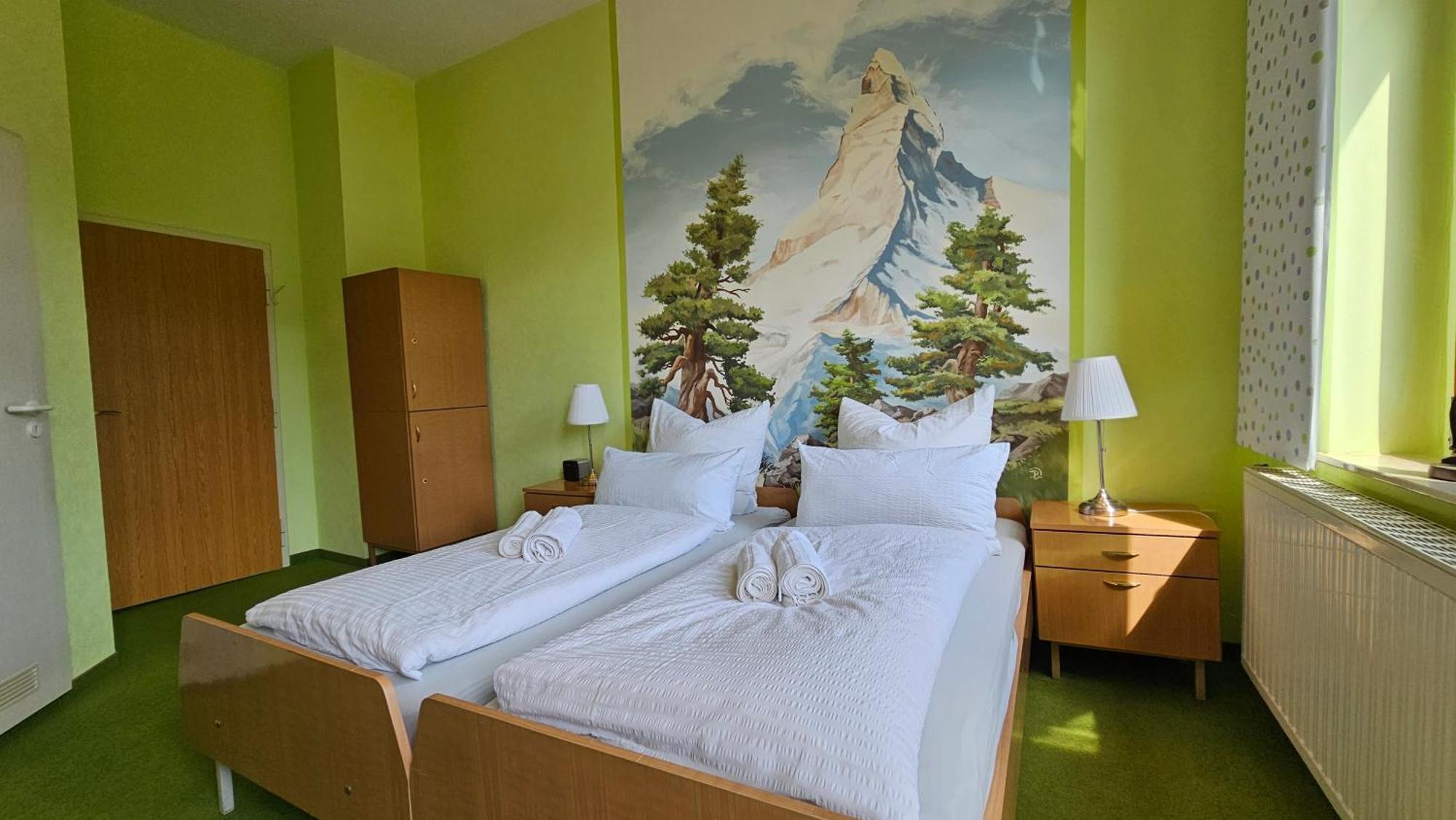 באד אלסטר Pension Weisse Rose, Parkplatz, Fruehstueck, Wlan, Zentral מראה חיצוני תמונה